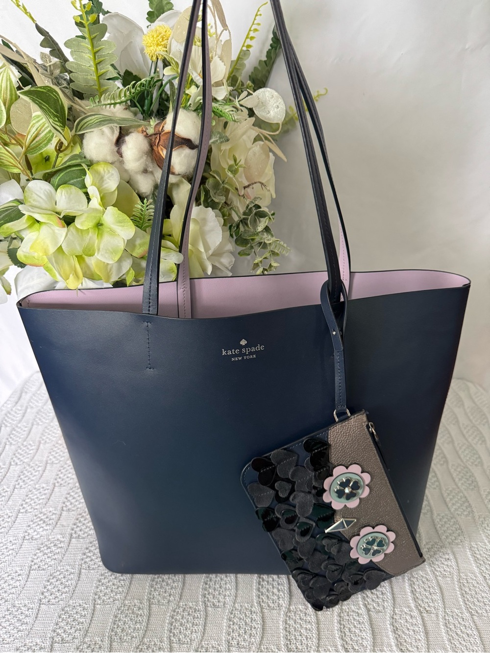 Kate Spade EUC Ltd Ed owl tote set